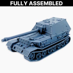 Ferdinand, Fully Assembled Miniature: WWII German Heavy Tank Destroyer Model