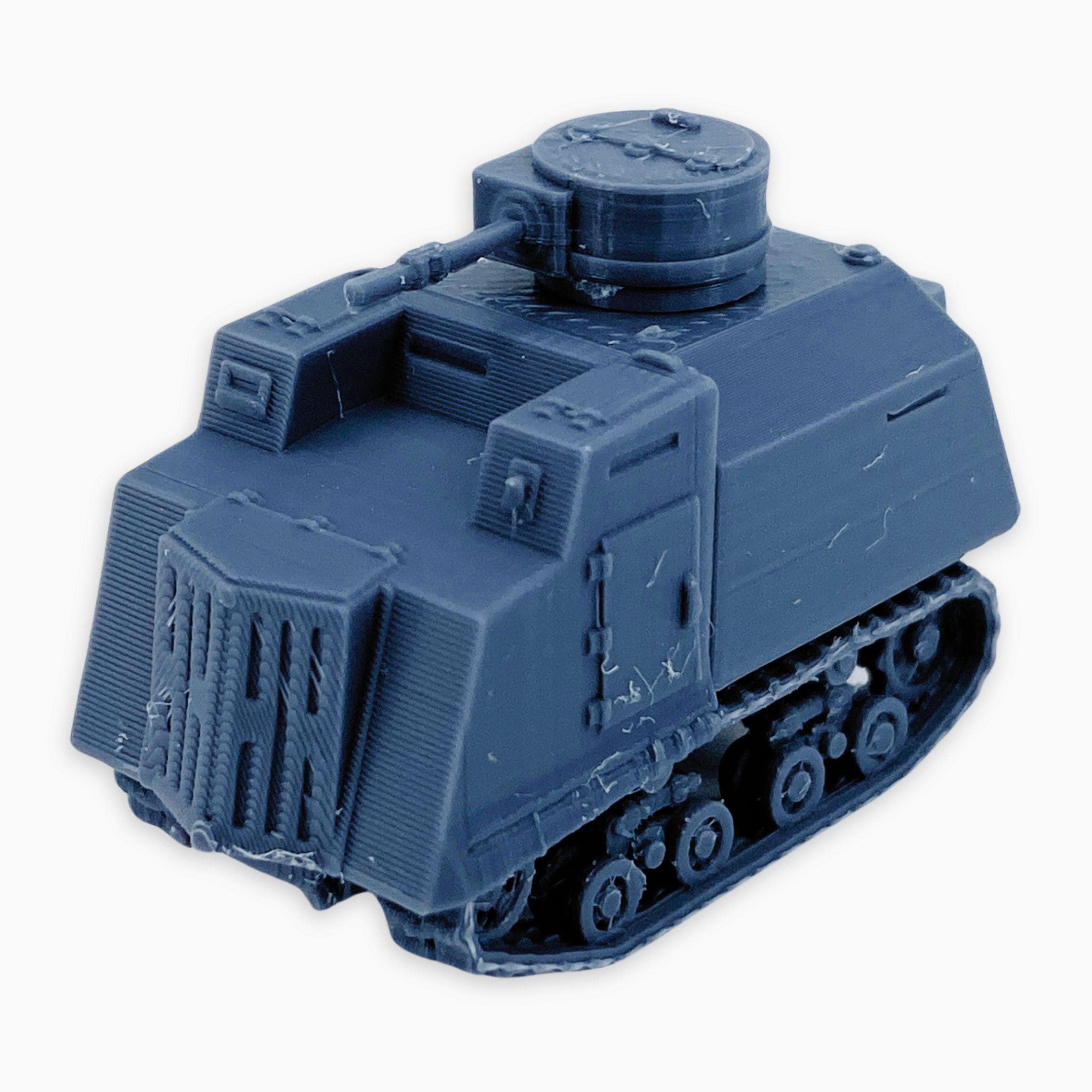 NI Tank, Model Kit: WWII Soviet Improvised Armored Tractor, Odessa