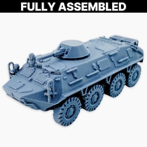 BTR-60PB, Miniatura completamente ensamblada: Modelo de vehículo blindado de transporte de personal soviético de la Guerra Fría
