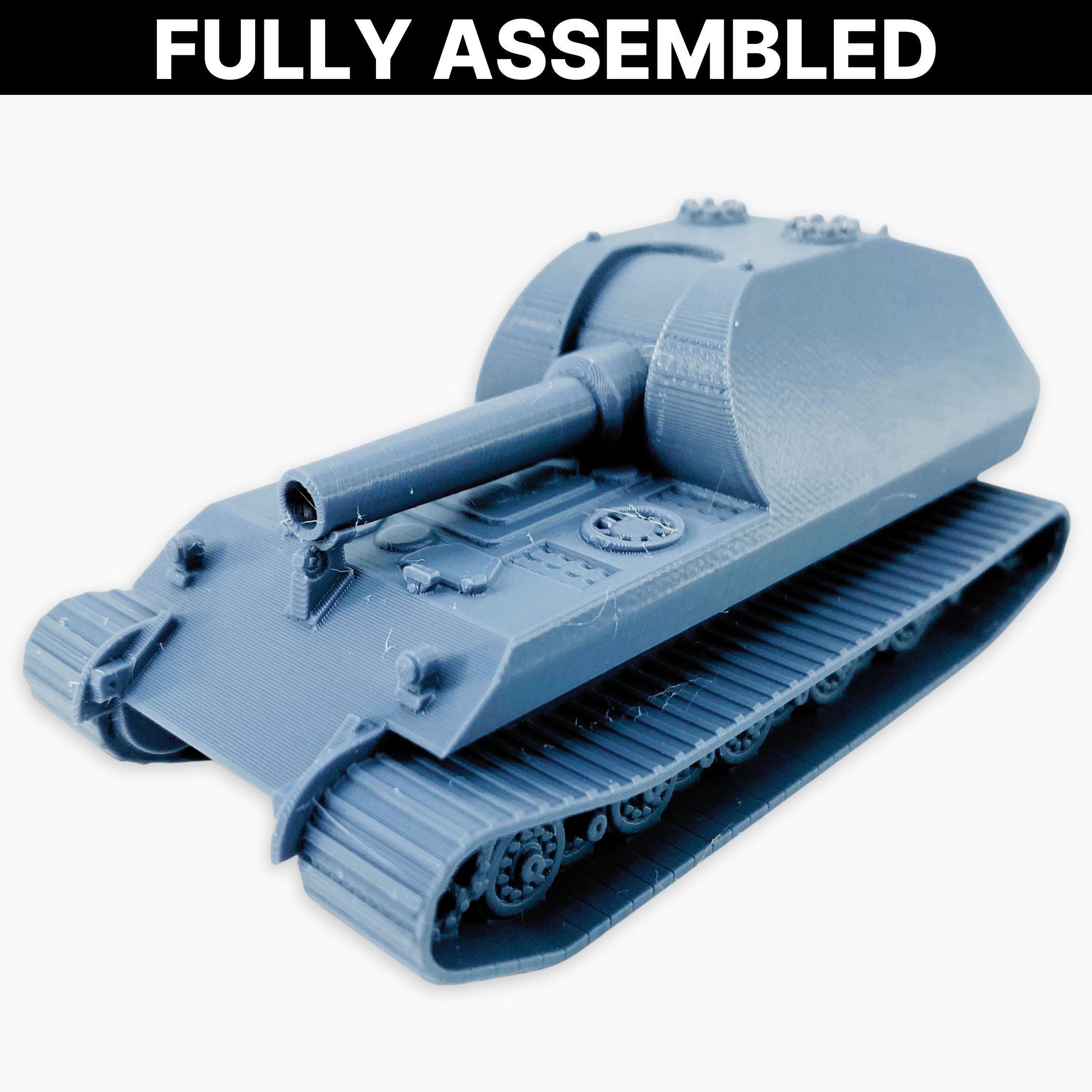 30.5 Cm L/16 Auf Sfl. Bär, Fully Assembled Miniature: WWII German 