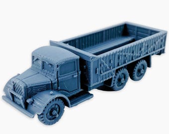 Austin K6, Fully Assembled Model: WWII Military Vehicle Model, British Scale Replica, Allied Utility Vehicle