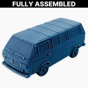 1980 Volkswagen Vanagon (old headlights), Fully Assembled Miniature: Classic Vintage Van Model