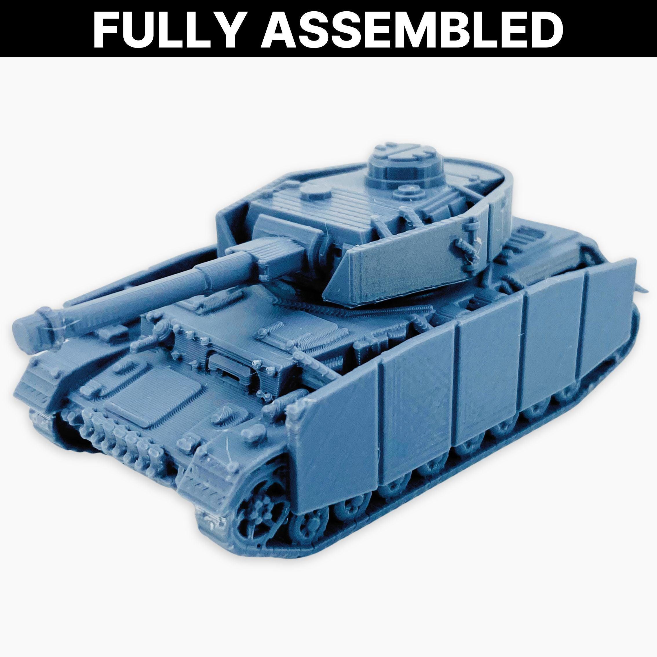 Panzer IV Ausf. G (schürzen), Fully Assembled: WWII German Medium