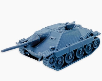 Hetzer (late), Fully Assembled: WWII German Armored Vehicle Model, Scale Replica, Tank Destroyer Model