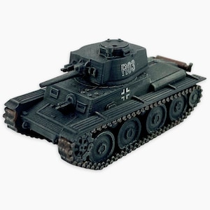 Painted Panzer 38(t) 1:87 &quot;HO&quot; scale