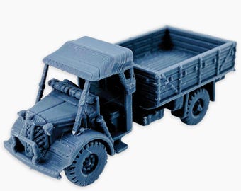 Austin K30, Fully Assembled Miniature: WWII British Military Truck Model