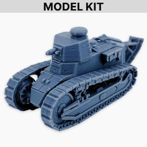 Renault FT17 Tank Model Kit: WWI French Light Tank