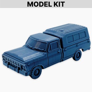 1970s Ford F-150, Model Kit: Modern Era Utility Vehicle Model, American Classic Scale Replica, Vintage Pickup Truck Model