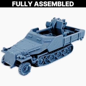 Sd.Kfz. II/I Miniature Model: WWII German Half-Track