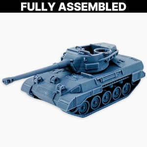 M18 Hellcat (skirts), Fully Assembled: WWII US Fast Tank Destroyer, 76mm Gun Motor Carriage with Side Skirts, Wargaming Miniature
