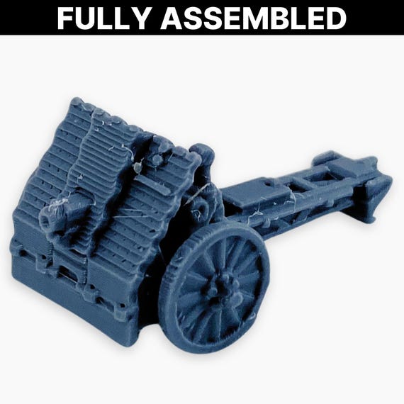 7.5 Cm Leichtes Infanteriegeschütz 18 (spokes), Fully Assembled