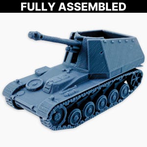 Wespe Miniature: German WWII Self-Propelled Artillery Model