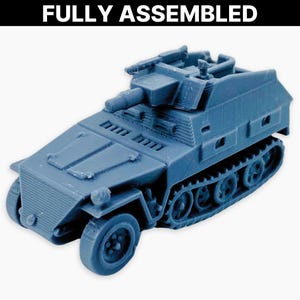 Sd.Kfz. 250/B8 Miniature: Assembled German Half-Track Model