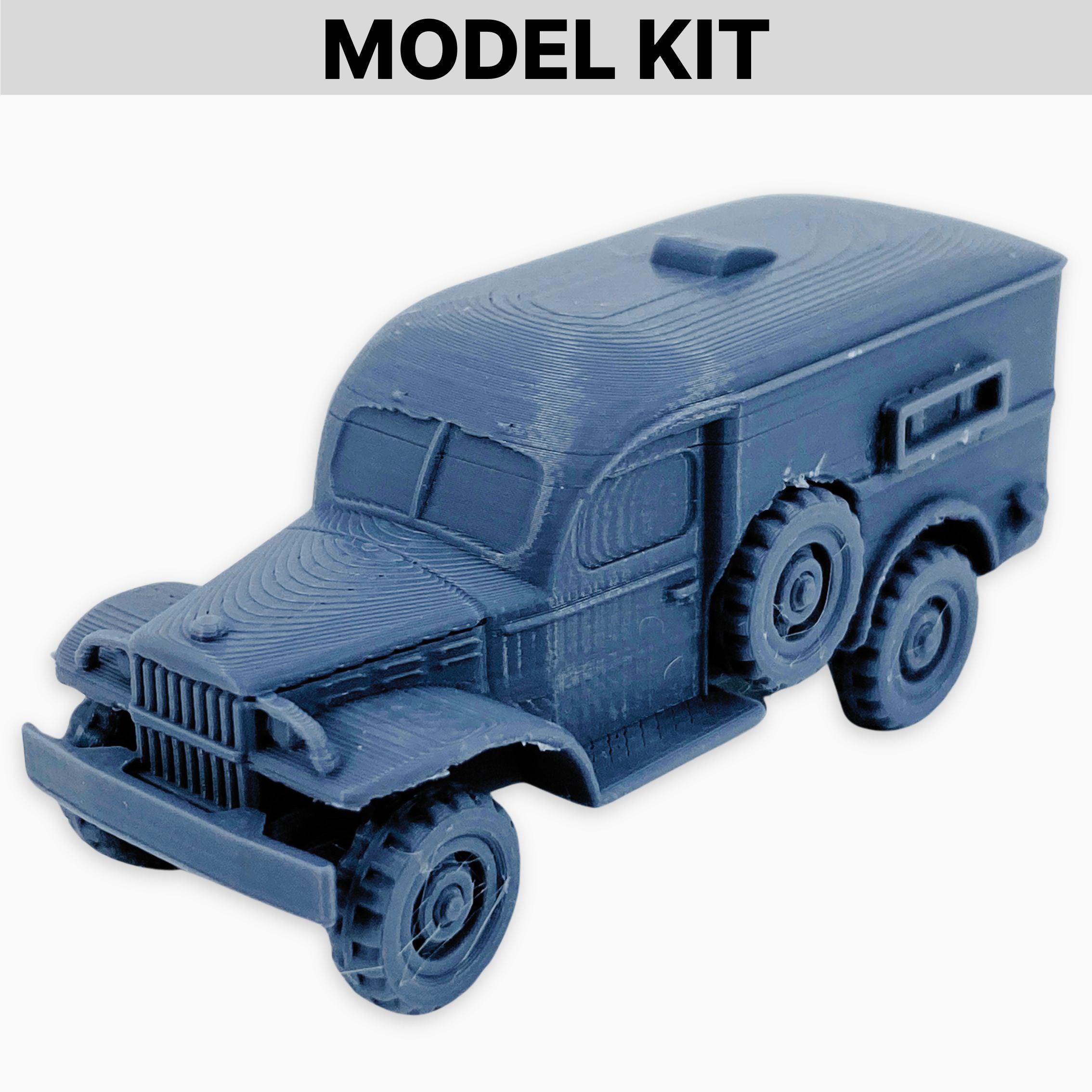 ダッジ WC-54 救急車、モデルキット：第二次世界大戦時のアメリカ軍用