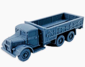 Austin K6 (dualies), Fully Assembled Miniature: WWII British Military Truck Model
