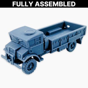 CMP 3t C60L, Fully Assembled Miniature: WWII Canadian Military Truck Model
