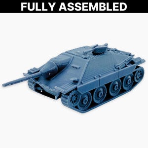 Hetzer Tank Destroyer Miniature: Assembled Wargaming Model