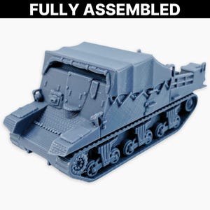 Sexton GPO, Fully Assembled Miniature: WWII Canadian Self-Propelled Artillery Model