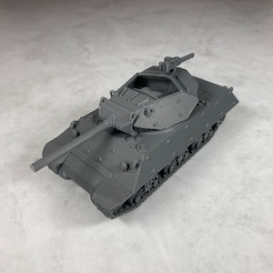 M10 Wolverine Tank Destroyer Kit: Wargame Diorama Scale Model