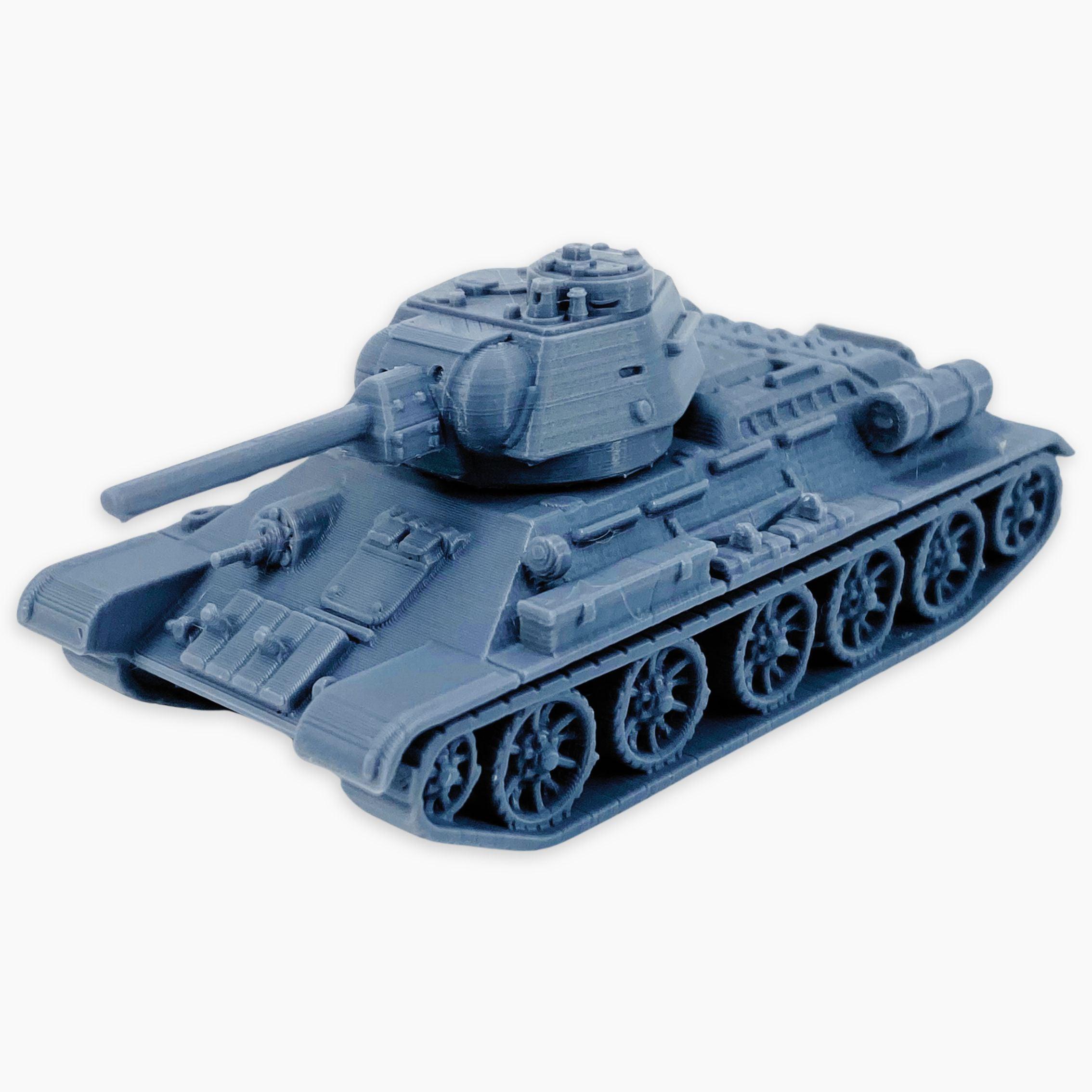 T-34/76 modello 1944 (mezzo ragno), miniatura completamente