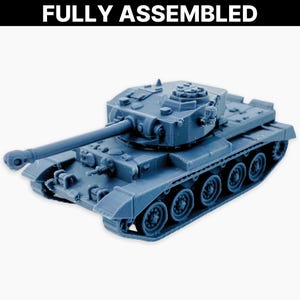 Comet British WWII Cruiser Tank Miniature: Fully Assembled Model