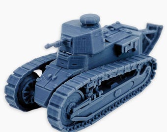 マークVIIIリバティ戦車（アメリカ＋イギリス） - 3Dプリント製