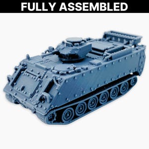 M113AS4, Fully Assembled: Modern Australian Armored Personnel Carrier, Infantry Transport, Battlefield Support Vehicle, Wargaming Miniature