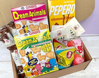 Asian Snack Mystery Box | Dagashi | Japanese Snacks | Korean Snacks | Chinese | Taiwanese | Philippines Birthday Gift | Care Package