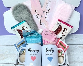 Baby Shower New Mum Pamper Hamper Buy Couples Gift Box, New
