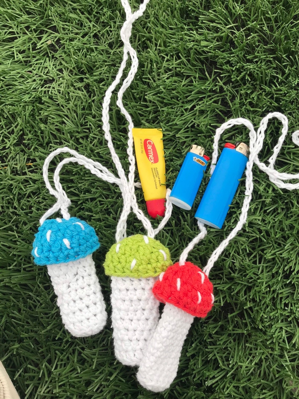 Handmade crochet lighter holders Etsy