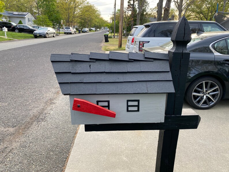 Custom All Wood Mailboxes Etsy