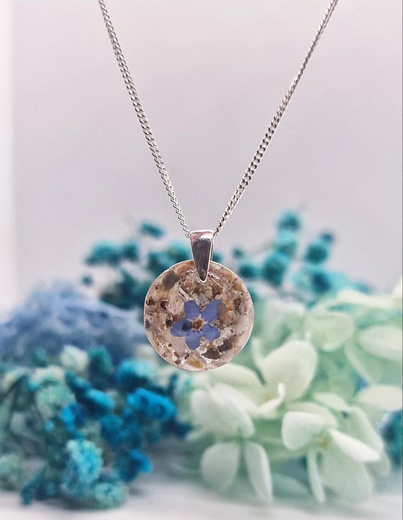 Forget me not ashes jewellery sale