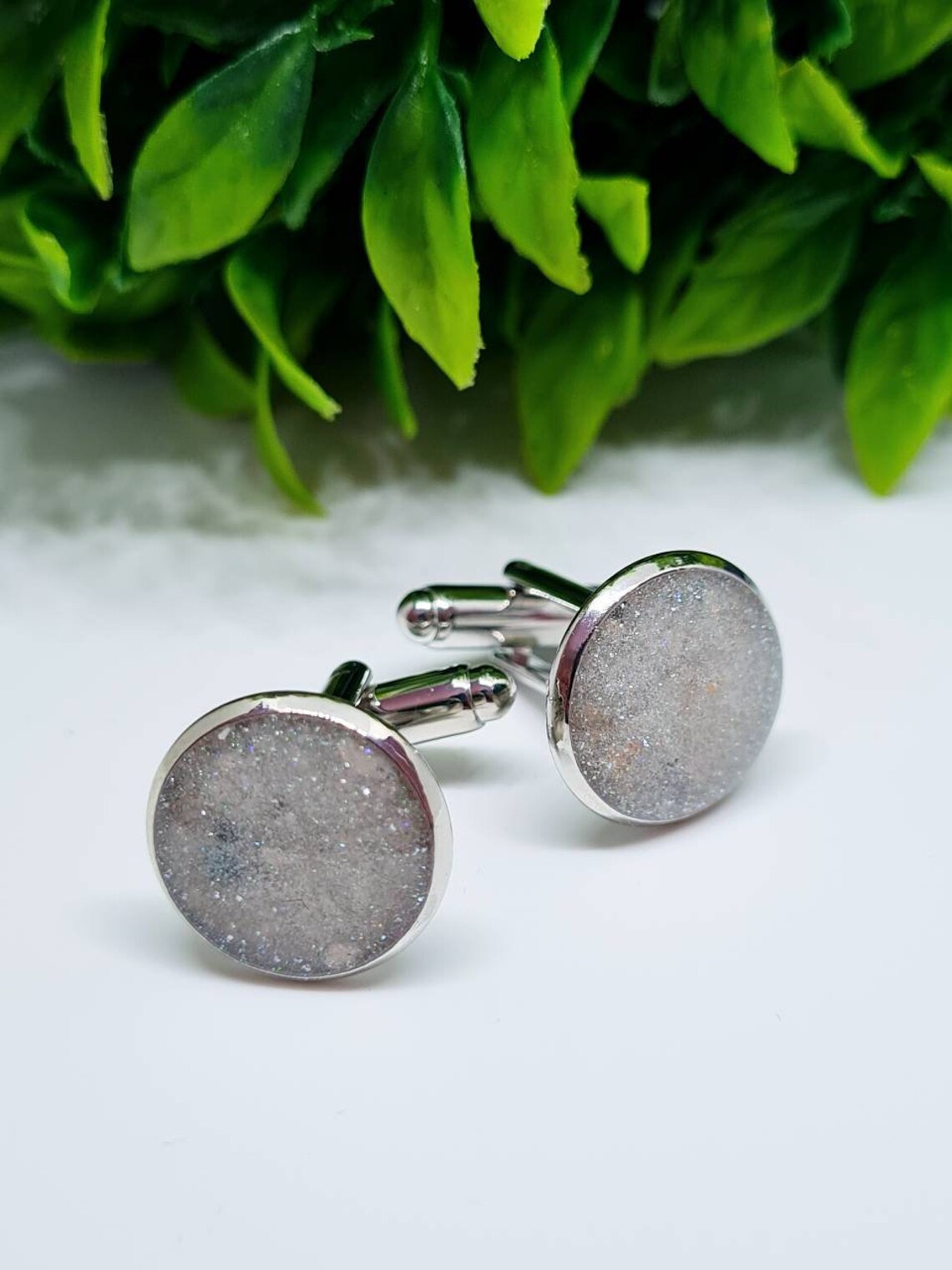 Ashes cufflinks memorial cufflink set Etsy