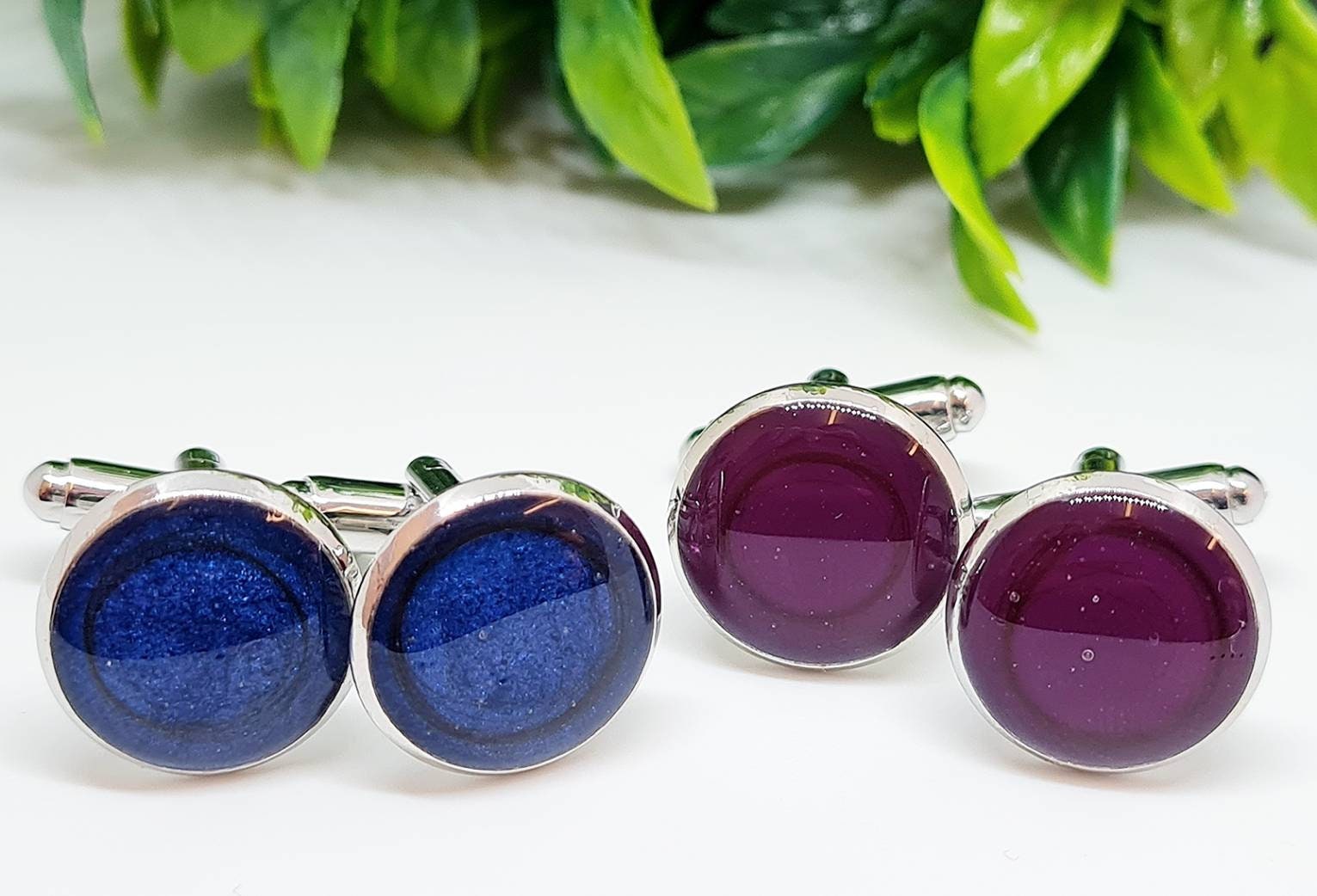 Ashes cufflinks memorial cufflink set Etsy