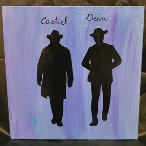 Dean & Castiel Silhouette - Silhouette