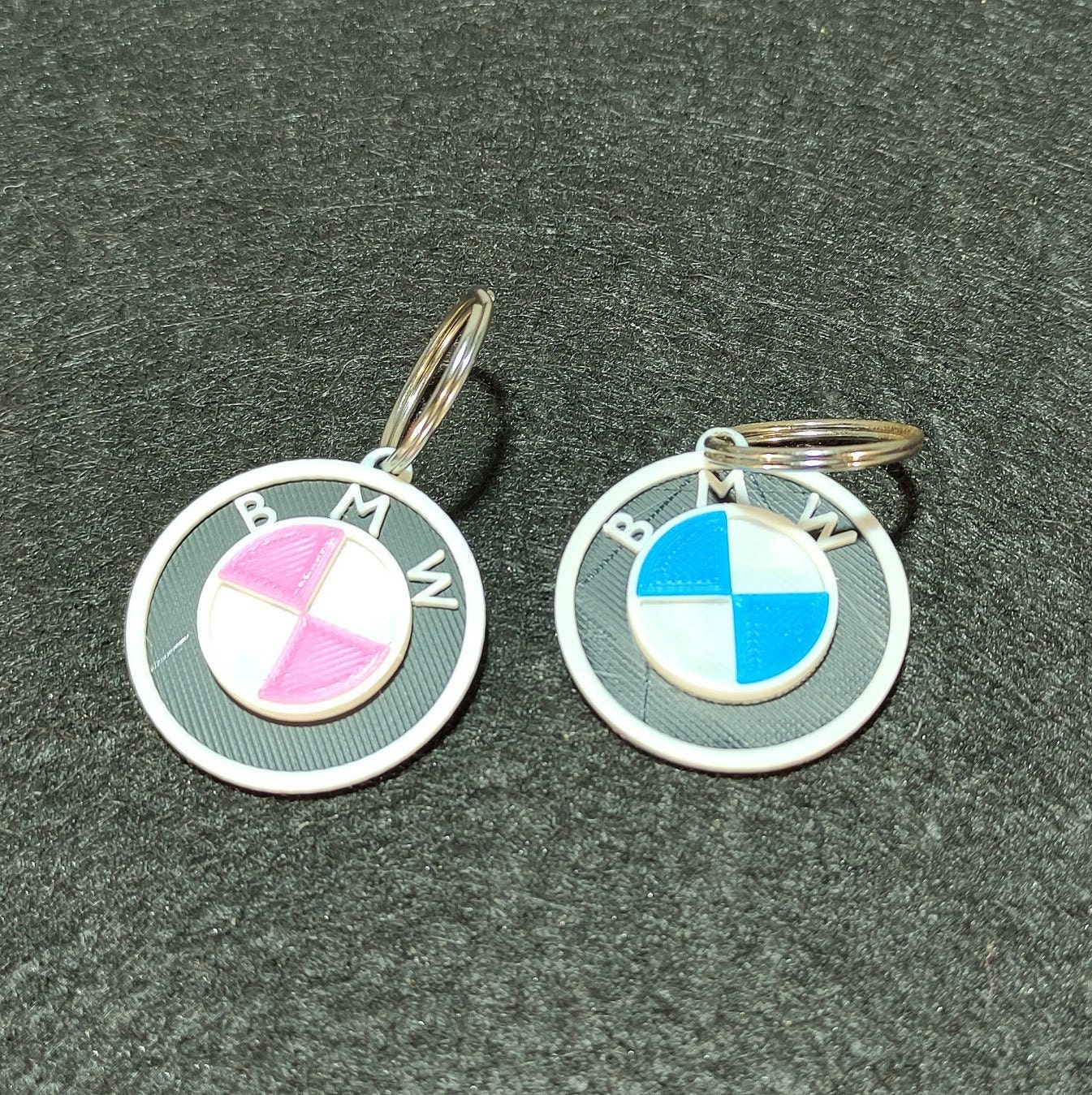 BMW Keychain 3D Printed Keyring Pairs Keychains Etsy