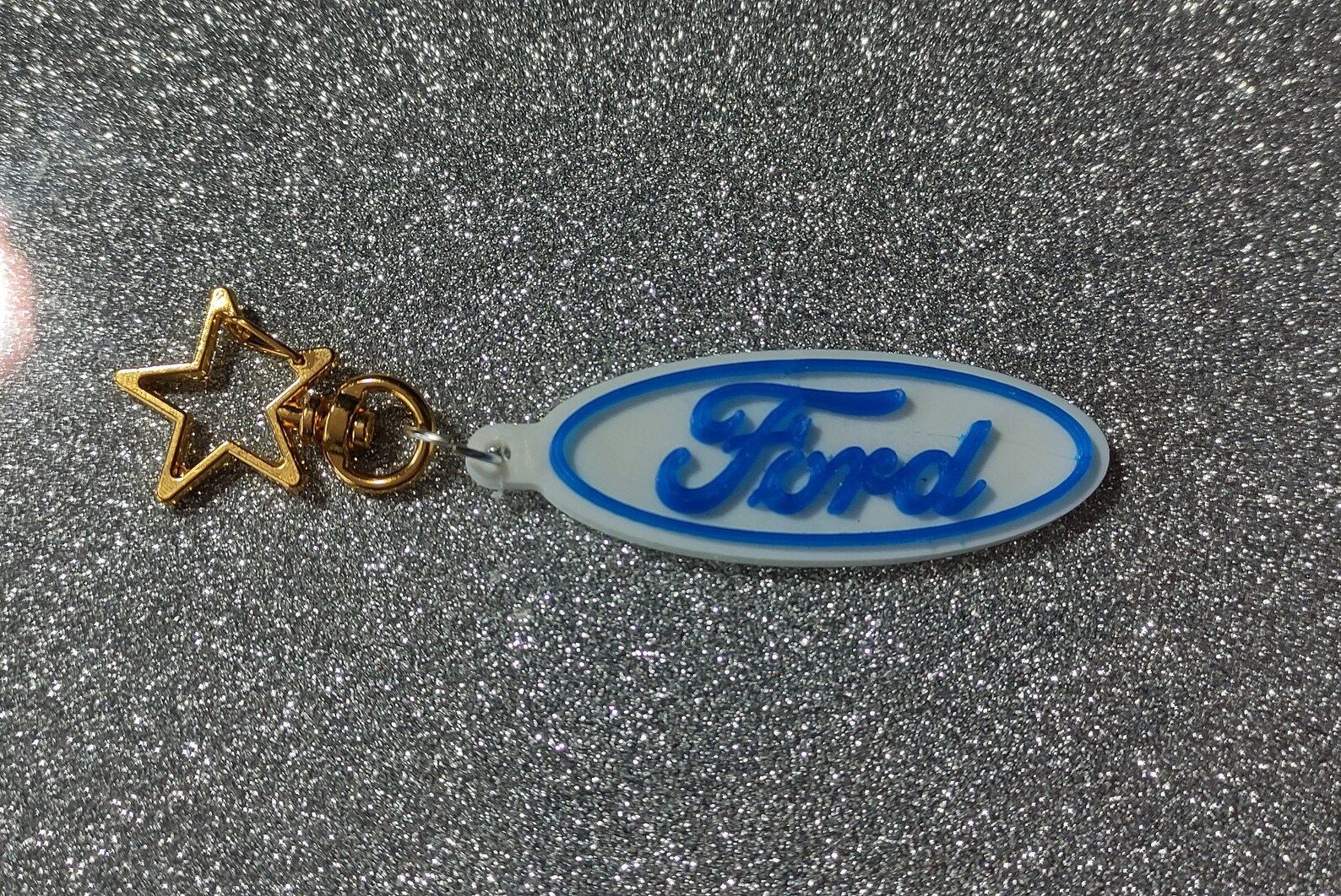 Ford Keychain 3D printed Keyring Ford Pairs Keychains Etsy