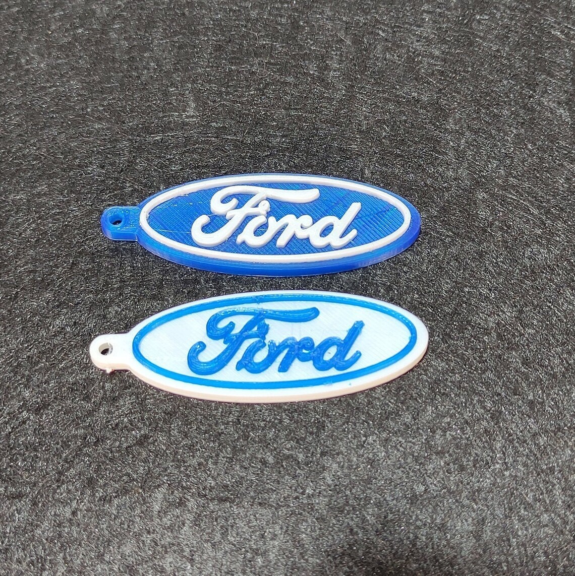 Ford Keychain 3D printed Keyring Ford Pairs Keychains Etsy