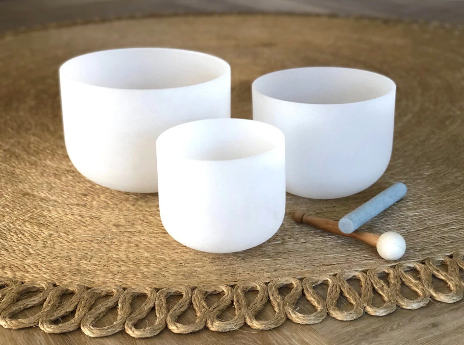 Quartz Crystal Sound Bowls High Grade Quartz Made by Etsy UK