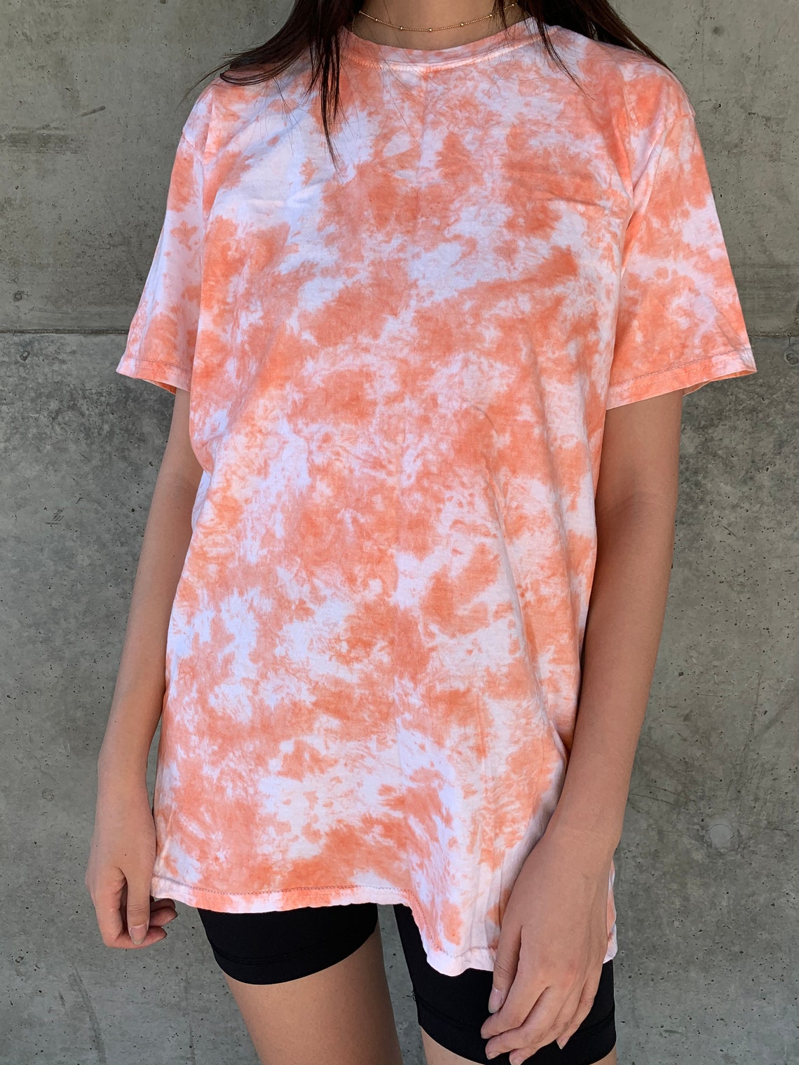 oversized tie dye tee