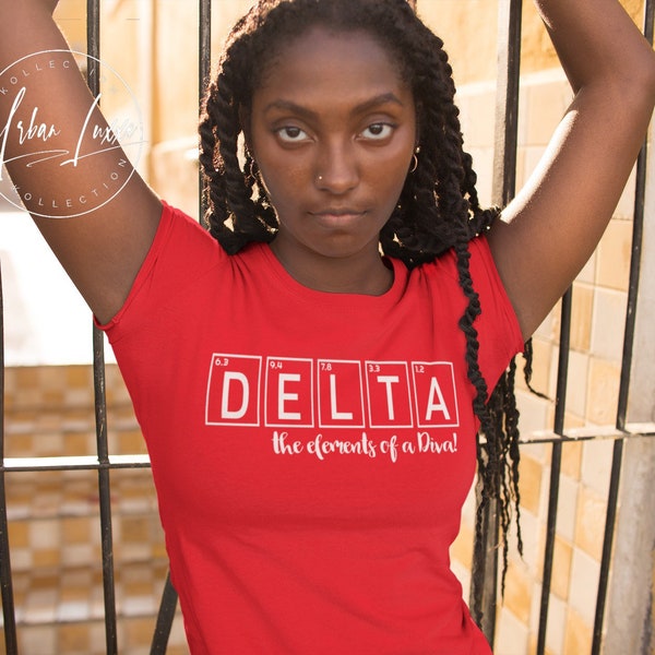 DELTA Elements Of A Diva T-shirt