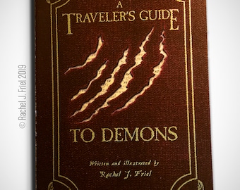 A Traveler's Guide to Demons | Book | Fantasy illustration | Fantasy art | Field Guide | Horror illustrations | Illustrated Book