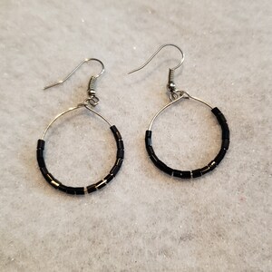 Hoop earrings