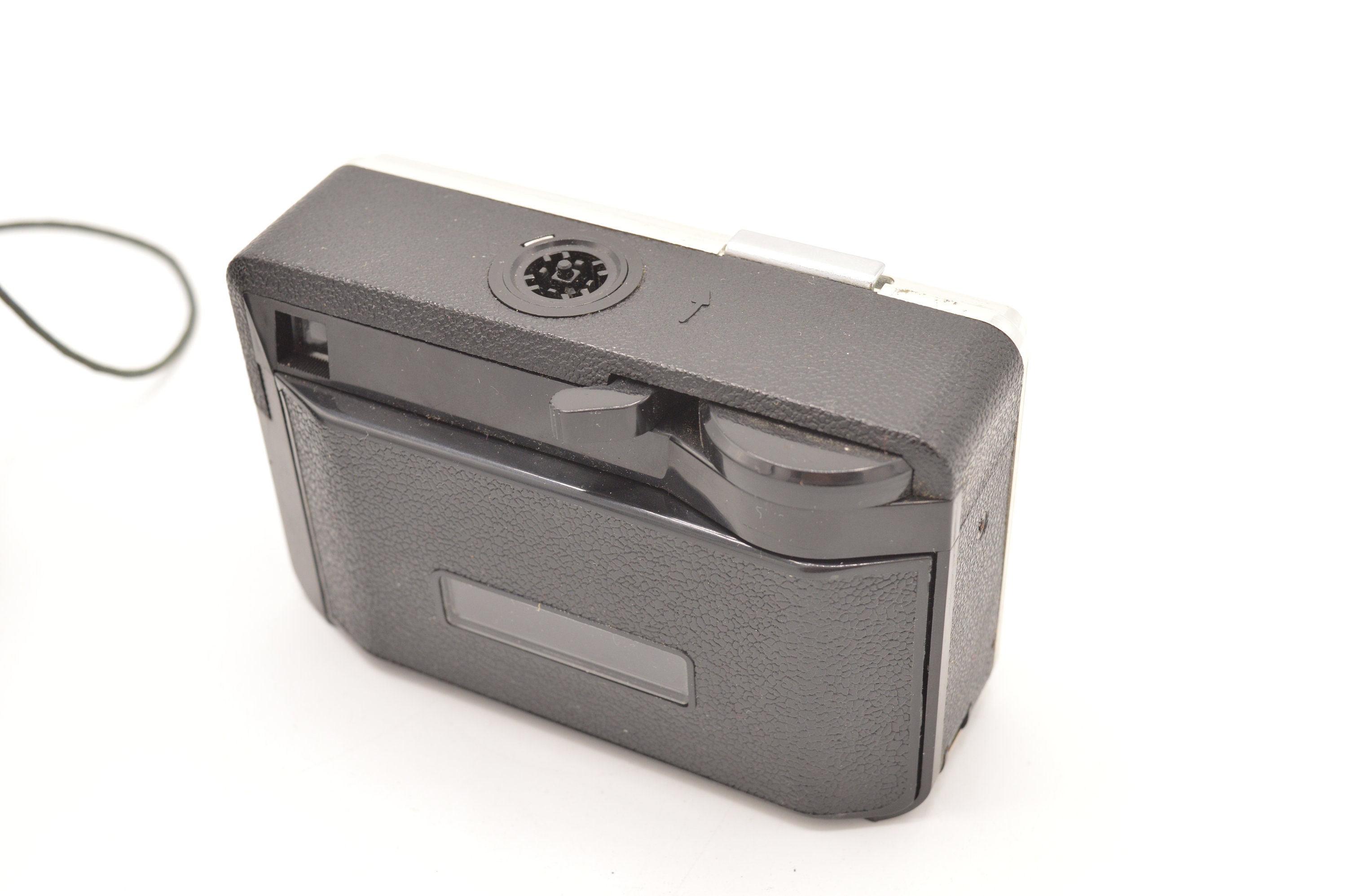 Appareil Photo Vintage Kodak Instamatic 155x Avec étui Cuir Et Pellicule - Compact 35 Mm, état Vintage