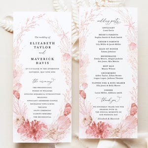 May include: Wedding invitation with a coral and seashell design. The invitation includes the names Elizabeth Taylor and Maverick Davis, along with the wedding details. The design features floral and seashell accents.