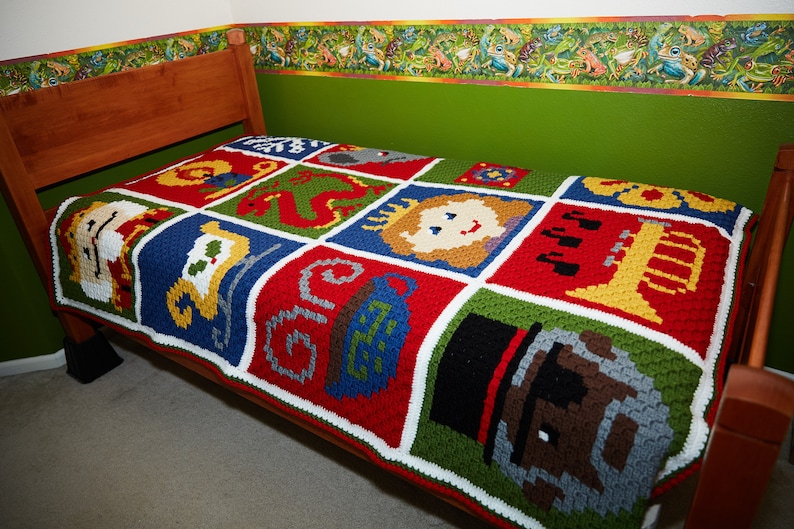 The Nutcracker Suite Christmas Afghan C2C Crochet PATTERN - Etsy