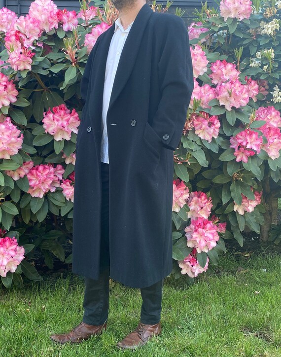 vintage wool top coat size US medium