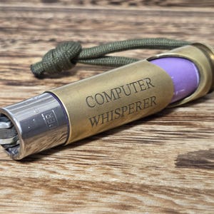 Trench Art Lighter Shell Case – .50 BMG Brass, with Bottle Opener