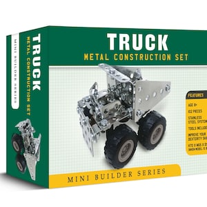Mini Builder Series Truck Metal Construction Set