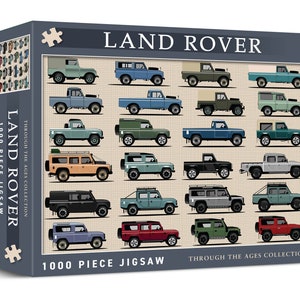 Land Rover 1000 Piece Jigsaw. Perfect Gift for Land Rover Enthusiasts!